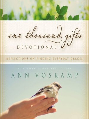cover image of One Thousand Gifts Devotional